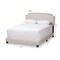 Baxton Studio Odette Modern Light Beige Upholstered King Size Bed 146-8247 - alternate 6